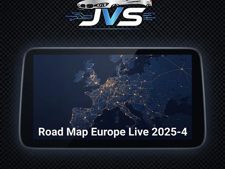BMW Road Map Europe Live 2025-4 — MGU Map Update — JVS digital store