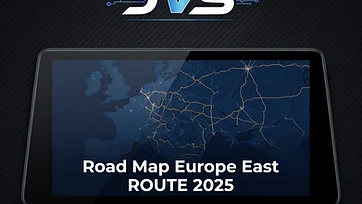 BMW Road Map Europe East ROUTE 2025 — EntryNav Map Update — JVS digital store, Telford