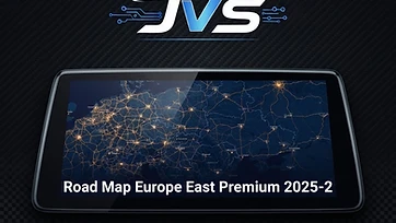 BMW Road Map Europe East Premium 2025-2 — CIC Map Update — JVS digital store, Telford