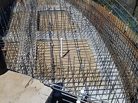 Footings, caissons & cages