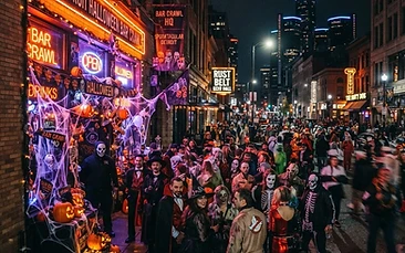Detroit Halloween Bar Crawls
