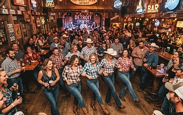 Detroit Country Bar Crawls