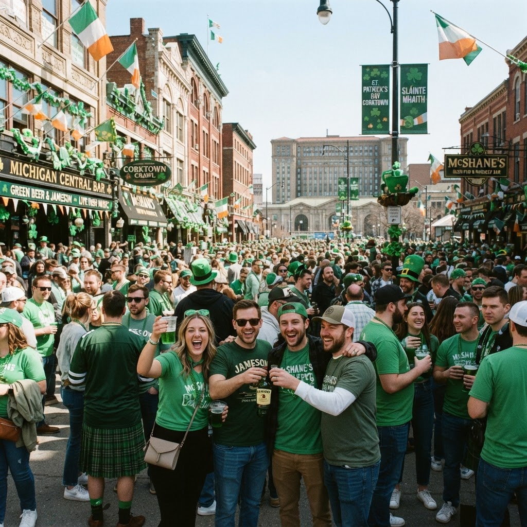 Detroit St. Patrick's Day Bar Crawls