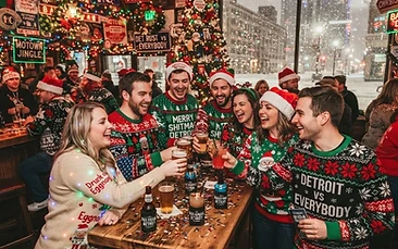 Detroit Christmas Bar Crawls