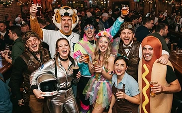 What to Wear to a Themed Bar Crawl
