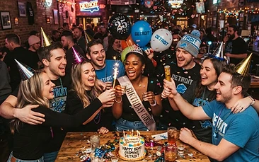Detroit Birthday Bar Crawls