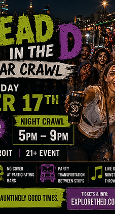Undead in the D: Zombie Bar Crawl
