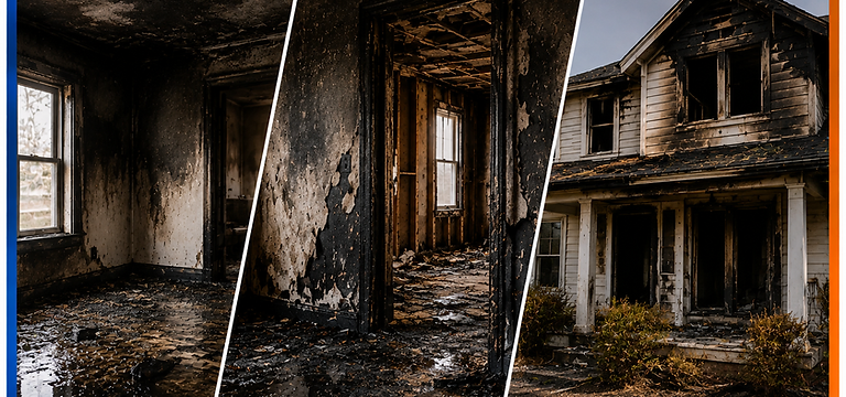 Soot, Smoke & Odour — Professionally Treated