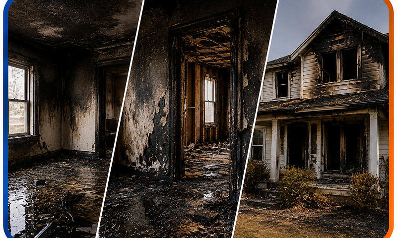 Fire Damaged Contents Assessment & Restoration