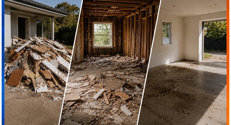 Strip-Out Debris Removal