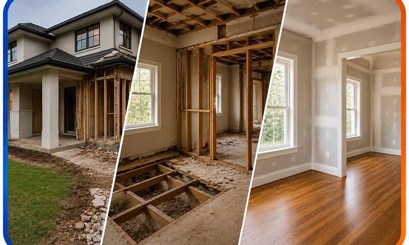 Plaster & Flooring Replacement