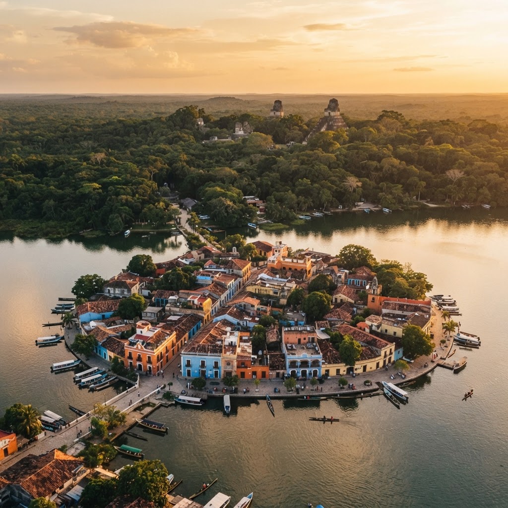 Tikal & Flores, Guatemala