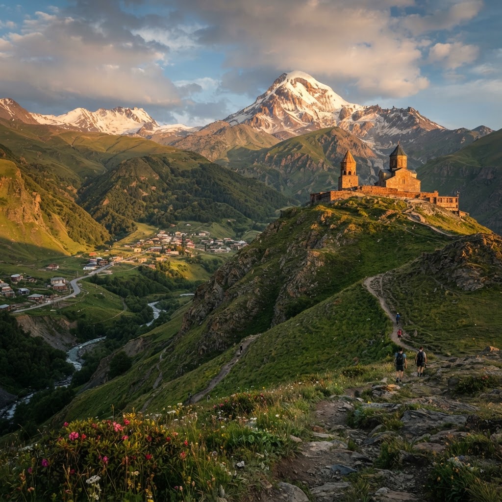 Kazbegi (Stepantsminda), Georgia