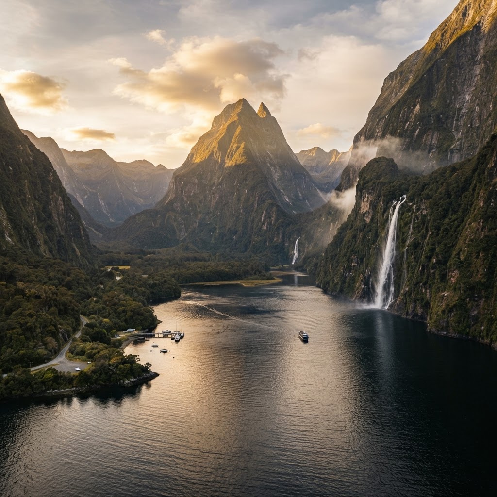 Milford Sound (Piopiotahi), New Zealand