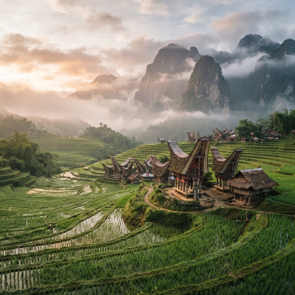 Toraja Highlands, South Sulawesi