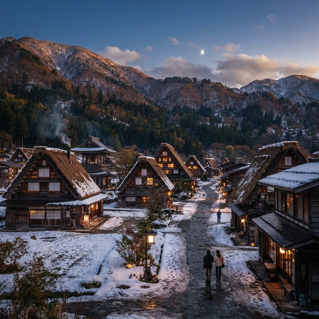 Shirakawa-go, Gifu, Japan