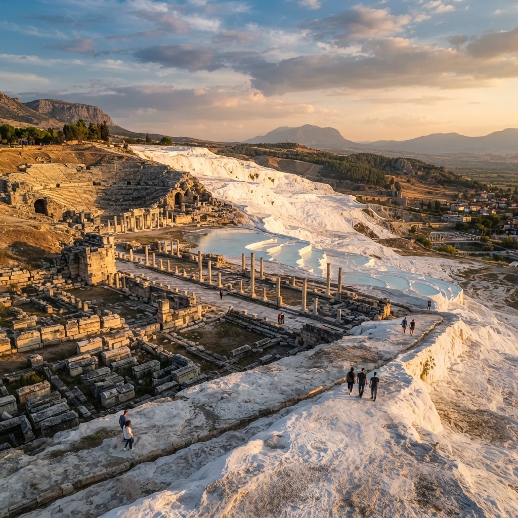Pamukkale & Hierapolis, Turkey