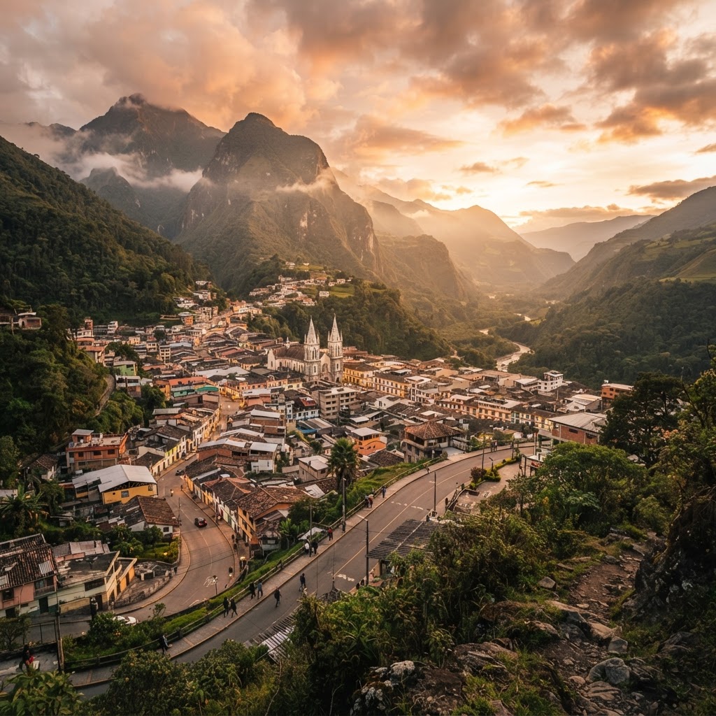 Baños de Agua Santa, Ecuador
