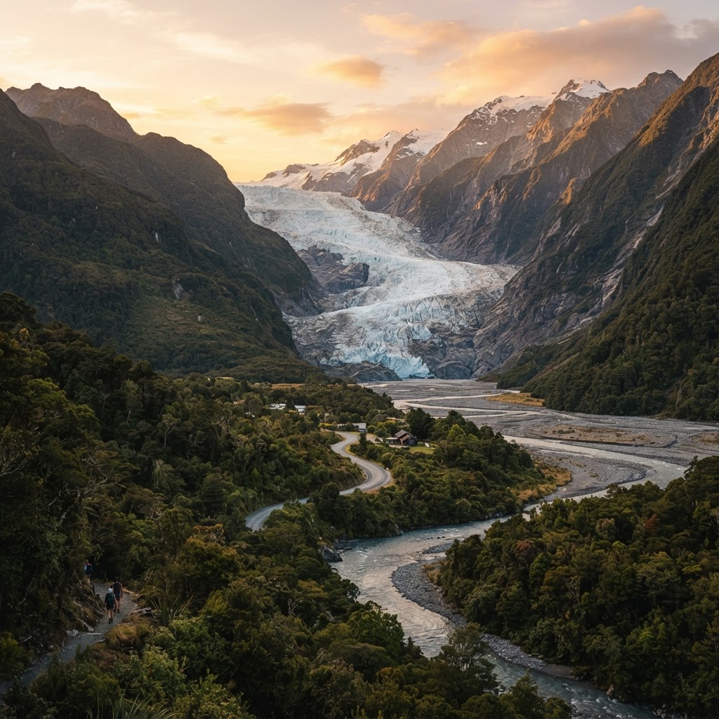 Franz Josef & Fox Glaciers, New Zealand
