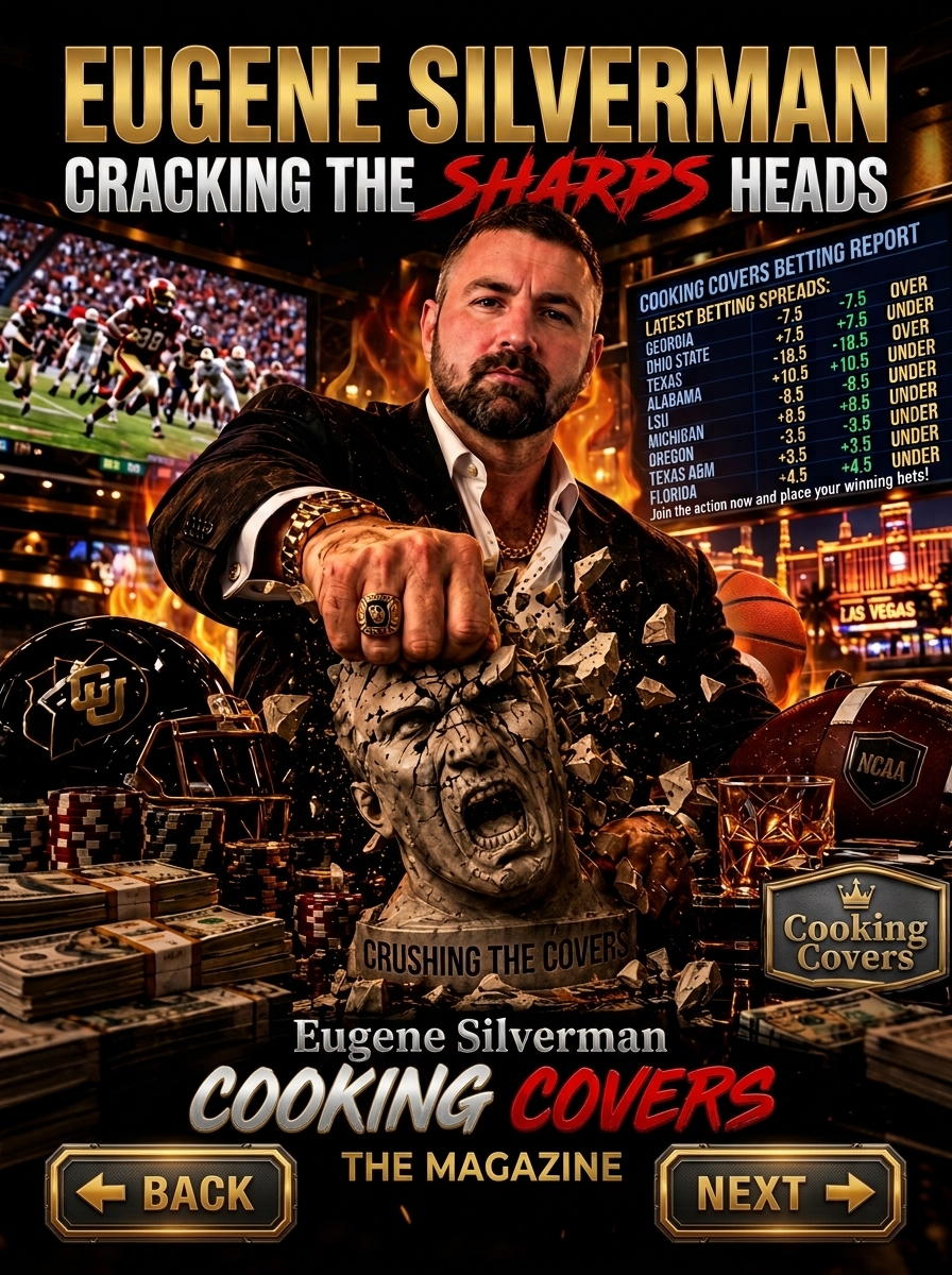 Eugene Silverman — Cracking The Sharps Heads · Cooking Covers The Magazine