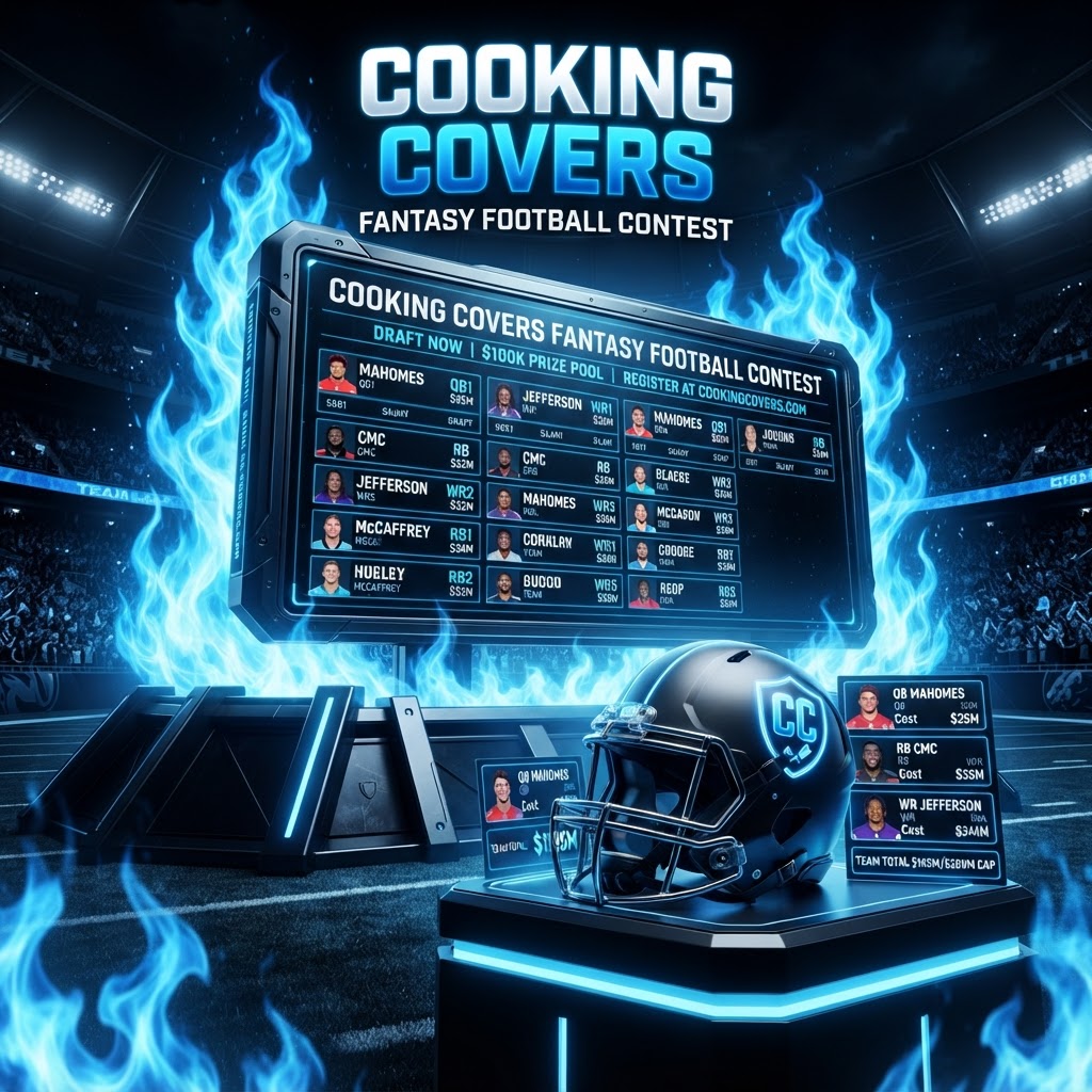 Cooking Covers Fantasy Football Contest