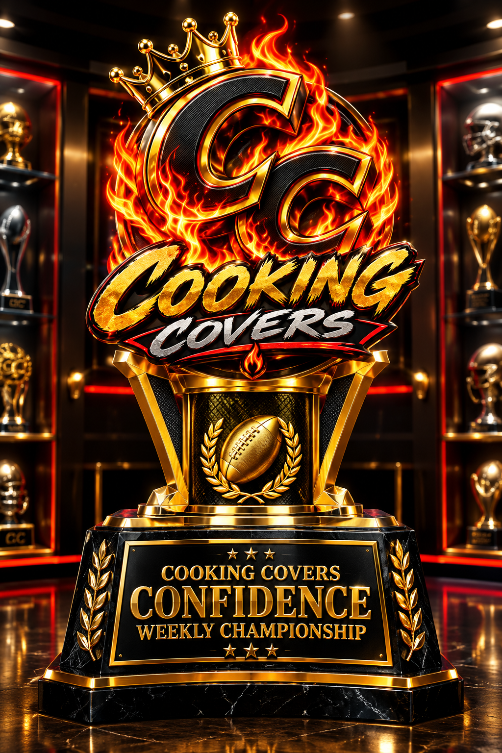 Weekly Championship 3D Trophy