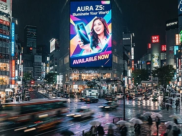 Mídia externa noturna