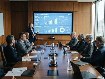 Apresentação de resultados