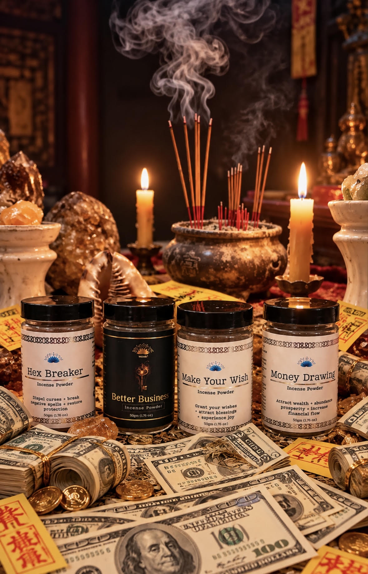 Sacred Incense Powders