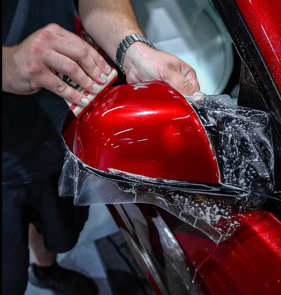 Paint protection film installation