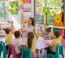 Sınıfımızda öğretmenimizle birlikte öğrenme zamanı
