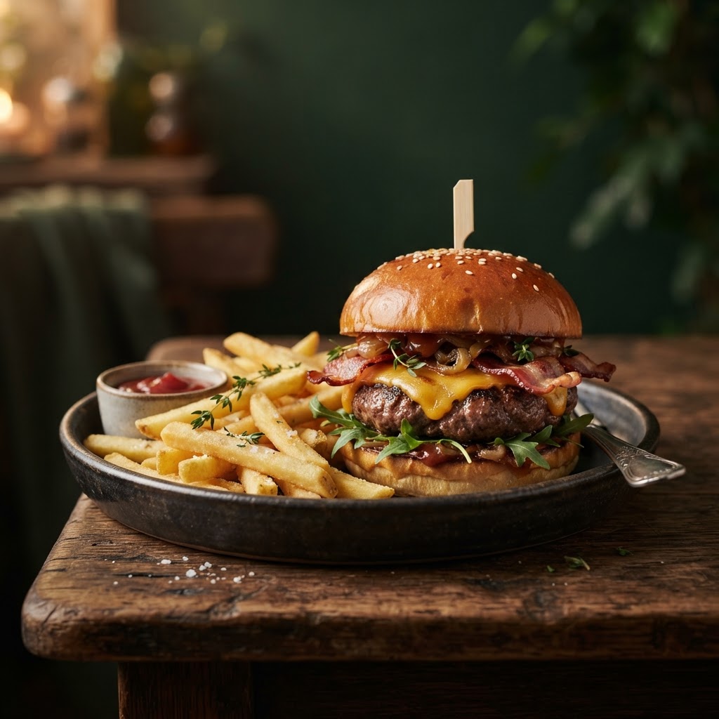 Brunch Bun Burger