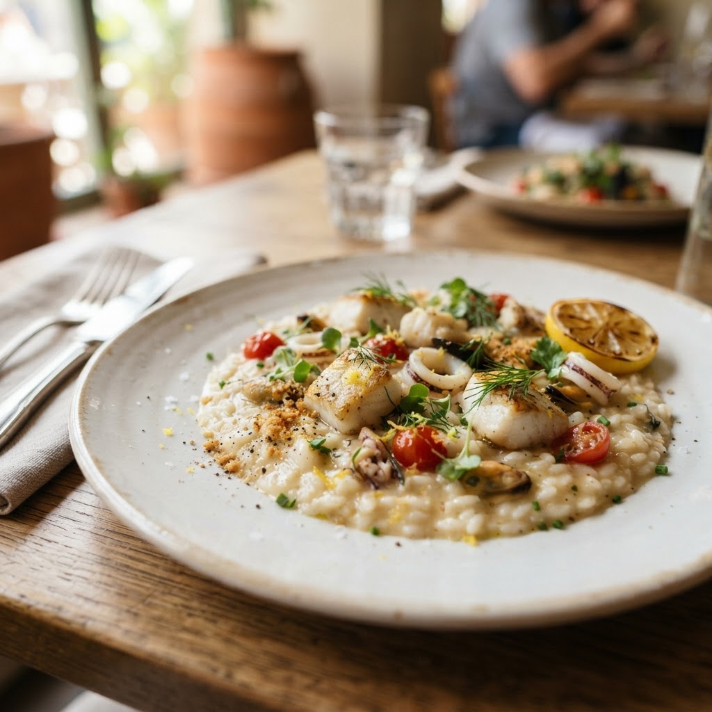Risotto Mare e Agrumi
