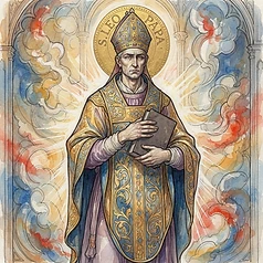 Saint Leo the Great Icon