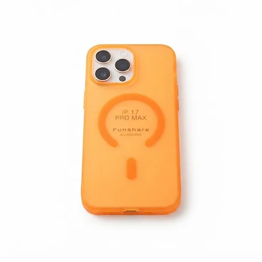 Funshare MagSafe Anti-Shock-fodral Orange för iPhone 17 Pro Max