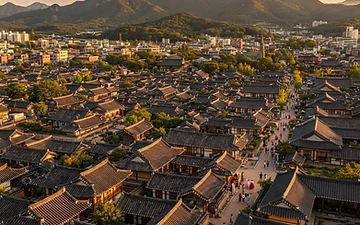 Jeonju traditional Hanok Village