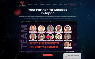 A corporate site that speaks the language of Japanese pharma case study