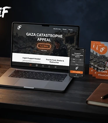 Gaza Emergency Appeal: a multi-channel campaign built for urgency project artwork