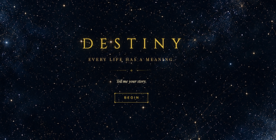 Destiny — Every life has a meaning.