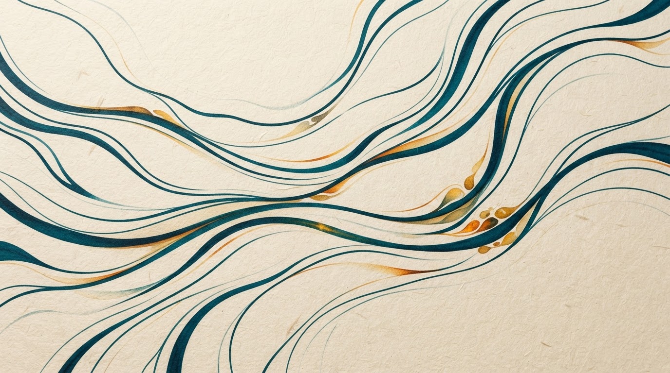Cream and teal abstract business texture