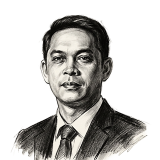 Lloyd Solares — charcoal portrait