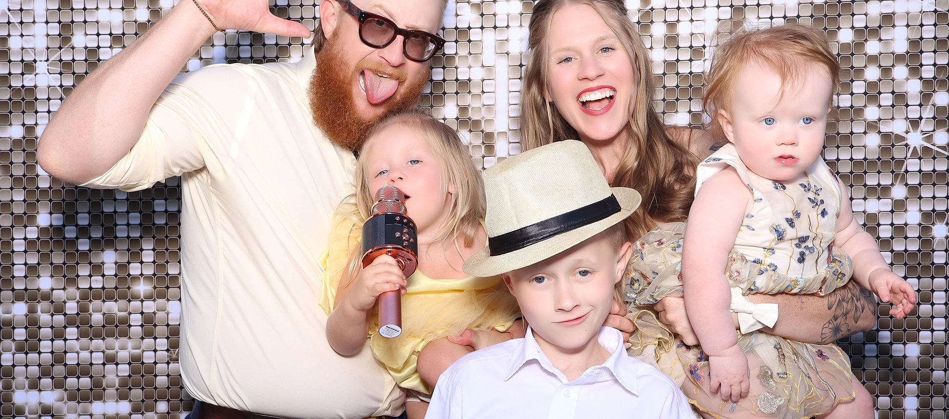 Photo booth rental at a Ventura County wedding