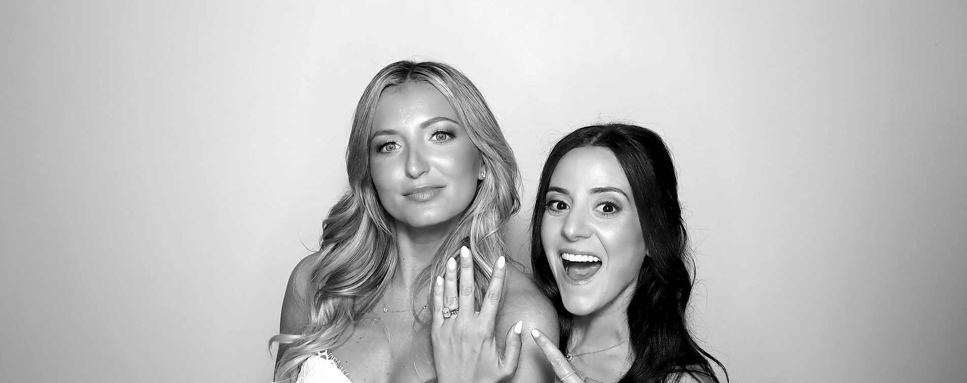 Glam Booth portrait at a PhotoBoo event