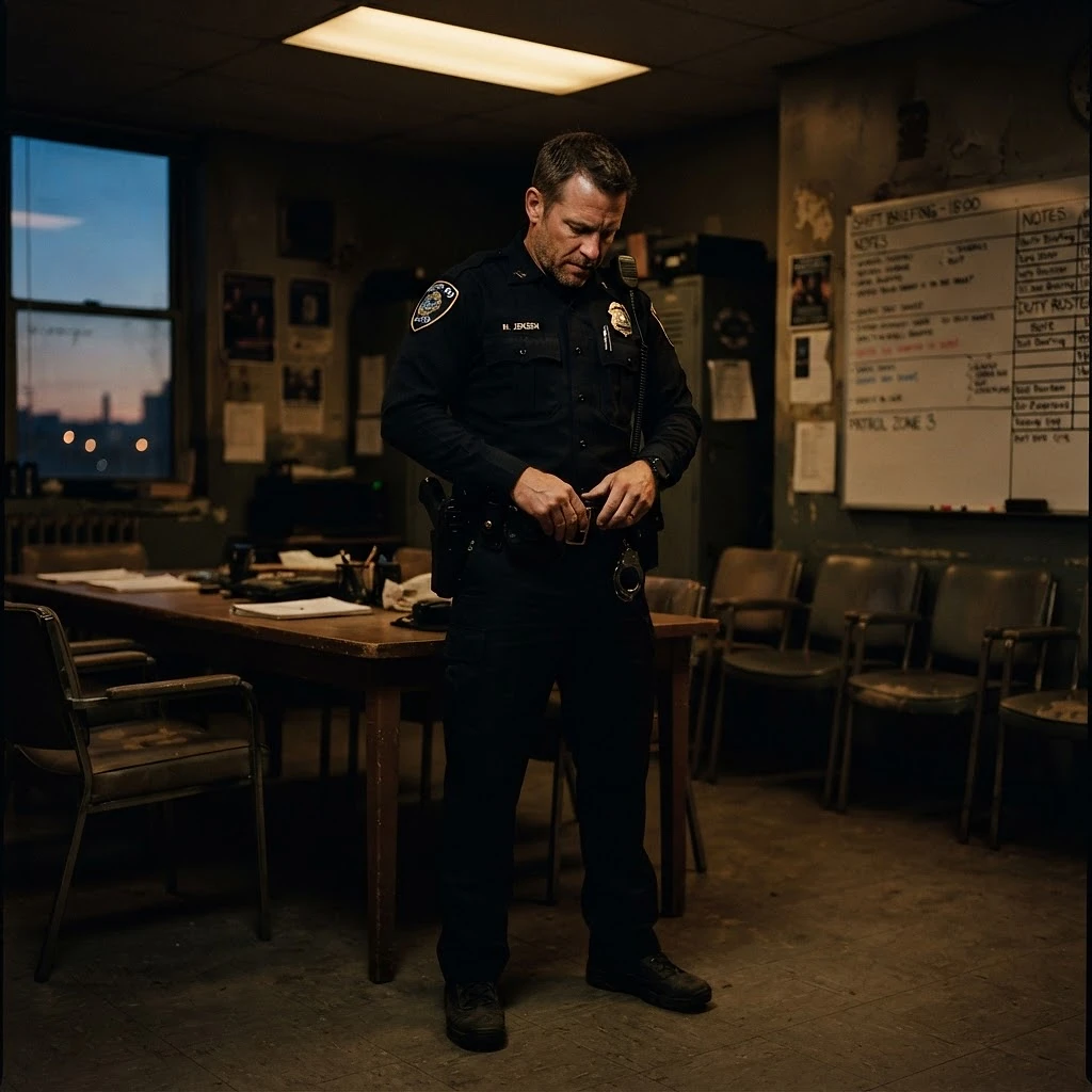 Work — in uniform