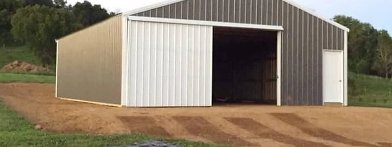 Custom workshop barn built by Backyard and Barns in Tennessee