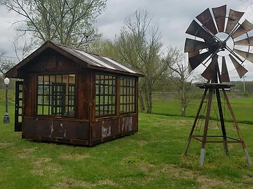 Rustic Cabin & Windmill