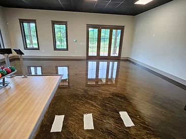 Epoxy Floor & Bowling Lounge