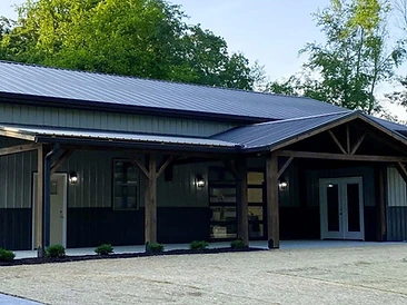 Post-Frame Barn with Porch