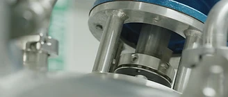 Stainless-steel extraction equipment in EXKA's laboratory