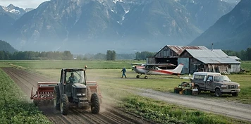 Market farms and aviation businesses in Pemberton, BC